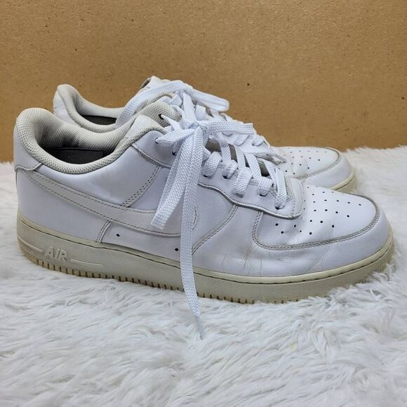 Nike Air Force 1 Low Triple White 31522-111 2019  Size 14 main image 4